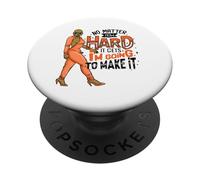 Une Femme Noire, Peu Importe à Quel Point Cela Peut être Difficile, Je Vais y Arriver PopSockets PopGrip Adhésif