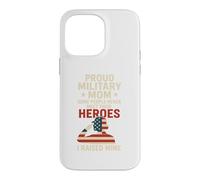Une fière Maman Militaire a célébré la fête des mères de Mon héros Coque pour iPhone 14 Pro Max