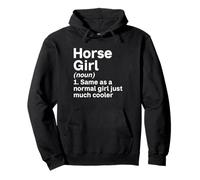 Une Fille à Cheval comme Une Fille Normale, Juste Une Fille à Cheval Beaucoup Plus Cool Sweat à Capuche