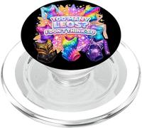 Une Fille de Gymnastique drôle a trop de Leos ? Je ne Le Pense Pas PopSockets PopGrip pour MagSafe