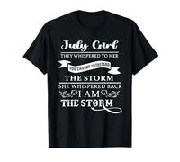 Une fille de juillet, ils lui ont chuchoté que vous ne pouviez pas résister T-Shirt
