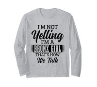 Une Fille du Bronx, Je ne crie Pas, C'est drôle, New York, New York, New York Manche Longue