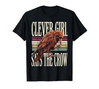 Une Fille Intelligente Dit « The Crow Raven Bird » T-Shirt Graphique avec Valeur