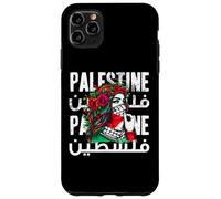 Une fille palestinienne avec un bandana palestinien Palestine Coque pour iPhone 11 Pro Max
