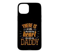 Une Fille Qui a volé Mon cœur, Elle m'appelle Papa, Joli père Coque pour iPhone 15 Plus