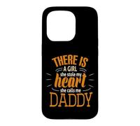 Une Fille Qui a volé Mon cœur, Elle m'appelle Papa, Joli père Coque pour iPhone 15 Pro