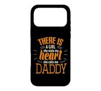 Une Fille Qui a volé Mon cœur, Elle m'appelle Papa, Joli père Coque pour iPhone 17 Pro Max