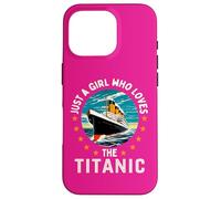 Une Fille Qui Adore Les RMS Titanic Girls Coque pour iPhone 16 Pro