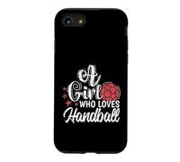 Une Fille Qui Aime Le Handball Coque pour iPhone SE (2020) / 7/8