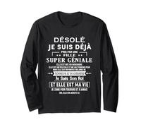 Une Fille SUPER GÉNIALE Elle Est Née En Novembre Manche Longue