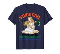 Une Fille Vierge est née Le 7 Septembre Joyeux Anniversaire à Moi T-Shirt