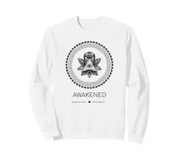 Une Fleur éveillée dans la lumière se lève en Paix (Graphique Boho Mandala) Sweatshirt