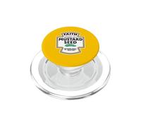 Une Foi Aussi Petite qu'une Graine de Moutarde Matthieu 17:20 PopSockets PopGrip pour MagSafe