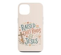 Une Foi campagnarde élevée sur des chemins de Terre et Jésus Coque pour iPhone 13