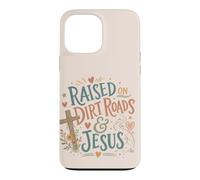 Une Foi campagnarde élevée sur des chemins de Terre et Jésus Coque pour iPhone 13 Pro Max