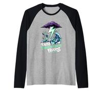 Une Foi Plus Grande Que Mes peurs Croyant chrétien Manche Raglan