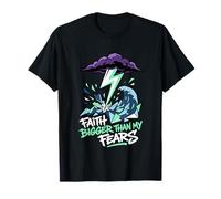 Une Foi Plus Grande Que Mes peurs Croyant chrétien T-Shirt