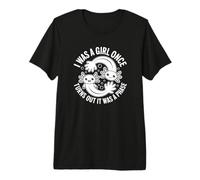 Une Fois, j'étais Une Fille, il s'avère Que c'était Une Phase - Trans Pride T-Shirt Haut de Gamme