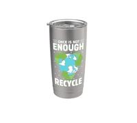 Une fois n'est pas suffisant, recycler Gobelet isotherme en acier inoxydable double paroi