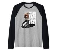 Une Fois Que Vous apprenez à Lire Frederick Douglass Manche Raglan