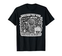 Une Formule Mathématique Amusante sur Le Padel - Entraîneur T-Shirt