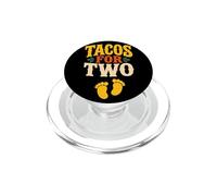 Une Future mère Adore Les Tacos pour Deux grossesses Amusantes PopSockets PopGrip pour MagSafe