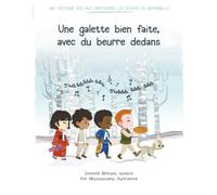 Une galette bien faite avec du beurre dedans