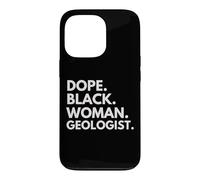 Une géologue Noire géniale a renforcé Le Mois de l'histoire des Noirs Coque pour iPhone 13 Pro