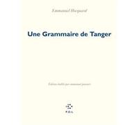 Une Grammaire de Tanger Emmanuel Hocquard (Auteur), Emmanuel Ponsart (Edité par)