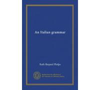 Une grammaire italienne
