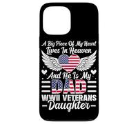 Une Grande Partie de Mon cœur VIT au Paradis et C'est Mon père Pendant la Première Guerre Mondiale Coque pour iPhone 13 Pro Max