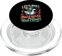 Une Grenouille chevauchant Une oie, Faisons des calculs et commettons des Crimes de Guerre PopSockets PopGrip pour MagSafe