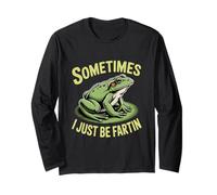 Une Grenouille drôle, Parfois, Je suis Juste Fartin en Train de dire Manche Longue