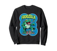 Une Grenouille Monstre DRÔLE DE Grenouille dans LA Ville Sweatshirt