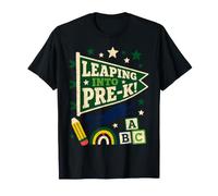 Une Grenouille Scolaire Saute dans Un Style rétro Amusant T-Shirt