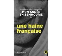 Hubert Prolongeau – Mon année en Zemmourie, Tome 4 : Une haine française – Broché – Flammarion