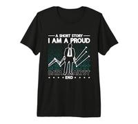 Une Histoire Courte : Je suis Fier d'être Un analyste de données en Programmation de données T-Shirt Haut de Gamme