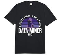 Une Histoire Courte Je suis Fier d'être Un analyste en Exploration de données Data Miner Comfort Colors Adult Heavyweight T-Shirt