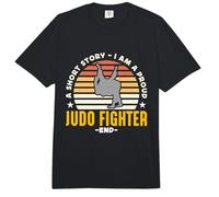 Une Histoire Courte Je suis Fier d'être Un Artiste de Judo Martial Un Combattant de Judo Comfort Colors Adult Heavyweight T-Shirt