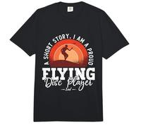 Une Histoire Courte : Je suis Fier d'être Un Joueur de Frisbee, Un Lecteur de disques Volants Comfort Colors Adult Heavyweight T-Shirt