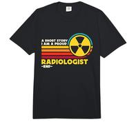 Une Histoire Courte : Je suis Fier d'être Un radiologue | Xray Tech Radiologist Comfort Colors Adult Heavyweight T-Shirt