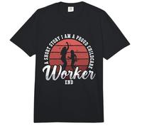 Une Histoire Courte : Je suis fière d'être Une gardienne, Une travailleuse de Garde d'enfants Comfort Colors Adult Heavyweight T-Shirt