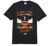Une Histoire Courte : Je suis Un Sauteur de Gymnastique, Un Sauteur de Trampoline Comfort Colors Adult Heavyweight T-Shirt