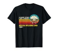 Une Histoire Courte Je suis Un spécialiste de la Science des données et de l'intelligence Artificielle T-Shirt Graphique avec Valeur