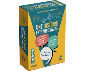 Une Histoire Extraordinaire - Moon Editions - Jeu Coopératif d’Ambiance - Mémoire & Mime - 2 à 8 Joueurs