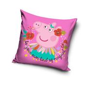 Une Housse de Coussin Compatible avec Peppa Pig Pig PP201061-40 x 40 cm