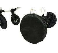 Une housse de roue pour poussette de bébé une housse/une couverture 1 pc. 7"- 11" fermé small Closed [078]