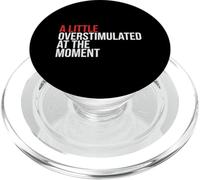 Une Humeur neurodivergente Un Peu surstimulée à l'heure Actuelle PopSockets PopGrip pour MagSafe
