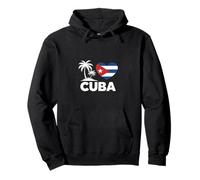 Une île d'amour drôle à Cuba Qui évoque Une Ambiance Tropicale Sweat à Capuche