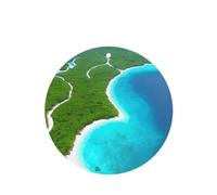 Une île dans l'océan Les draps parfumés de voiture peuvent être utilisés pour la décoration ou pour rafraîchir l'air dans les chambres, les armoires,